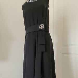 sleeveless high-low dress